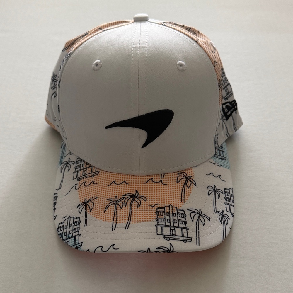 McLaren 2024 New Era  Special Edition Miami GP Stretch Snap Cap Hat M/L Norris